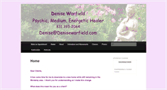 Desktop Screenshot of denisewarfield.com